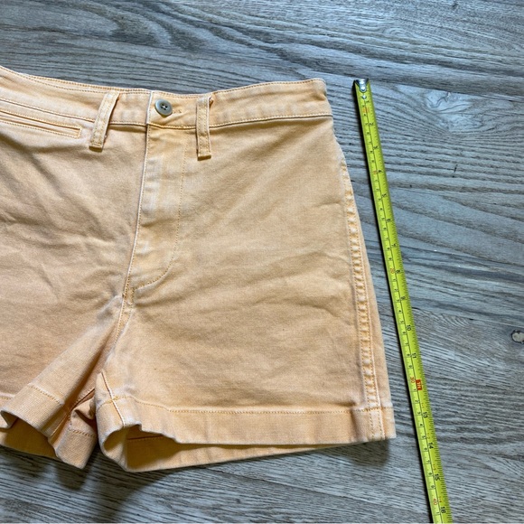 Madewell Emmett Shorts in Bright Marigold - size 26 - Picture 12 of 13